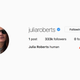 Julia Roberts Joins Instagram, Follows No One